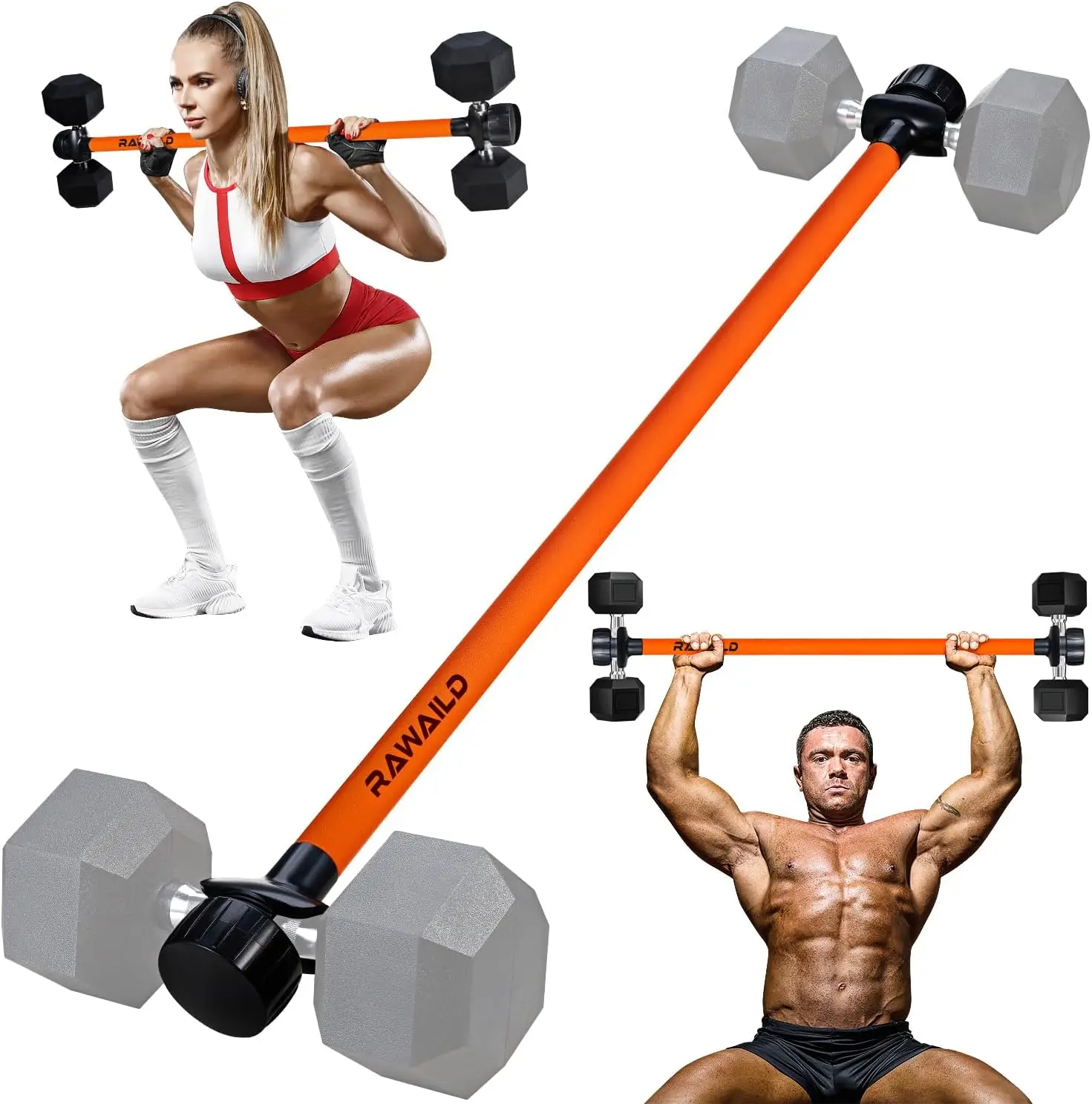 Home Weightlifting and Strength Training with Dumbbell - to - Barbell Converter, Versatile Equipment
Home Weightlifting and Strength Training with Dumbbell - to - Barbell Converter, Versatile Equipment