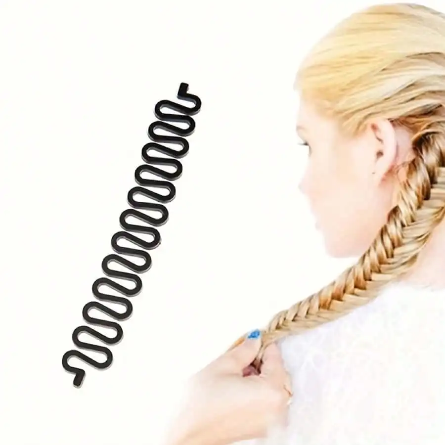 Easy Braiding Tool And Bun Maker, Designed For Girls, Easily Create Beautiful Hairstyles, Retro Fishbone Wave Hair Clip, Octopus Braid Hair Clip, Twist Braid Hair Clip, Bun Maker, Girls Daily Hair Accessories
Easy Braiding Tool And Bun Maker, Designed For Girls, Easily Create Beautiful Hairstyles, Retro Fishbone Wave Hair Clip, Octopus Braid Hair Clip, Twist Braid Hair Clip, Bun Maker, Girls Daily Hair Accessories