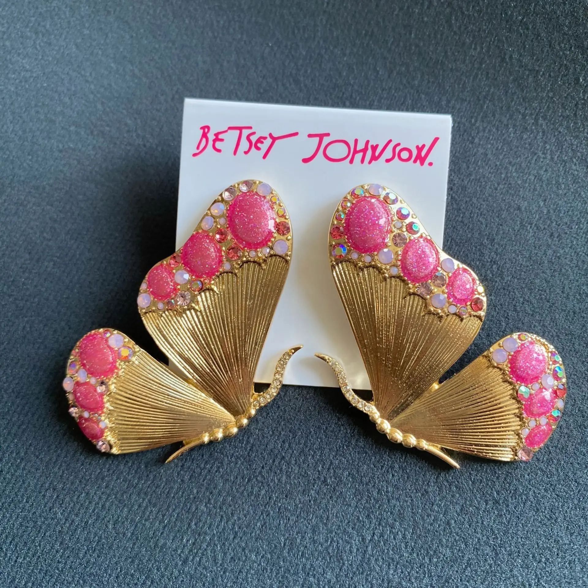 BJ European and American Trendy, Sweet, Fresh, Romantic, Cute, and Dynamic Colorful Butterfly Versatile Earrings
BJ European and American Trendy, Sweet, Fresh, Romantic, Cute, and Dynamic Colorful Butterfly Versatile Earrings