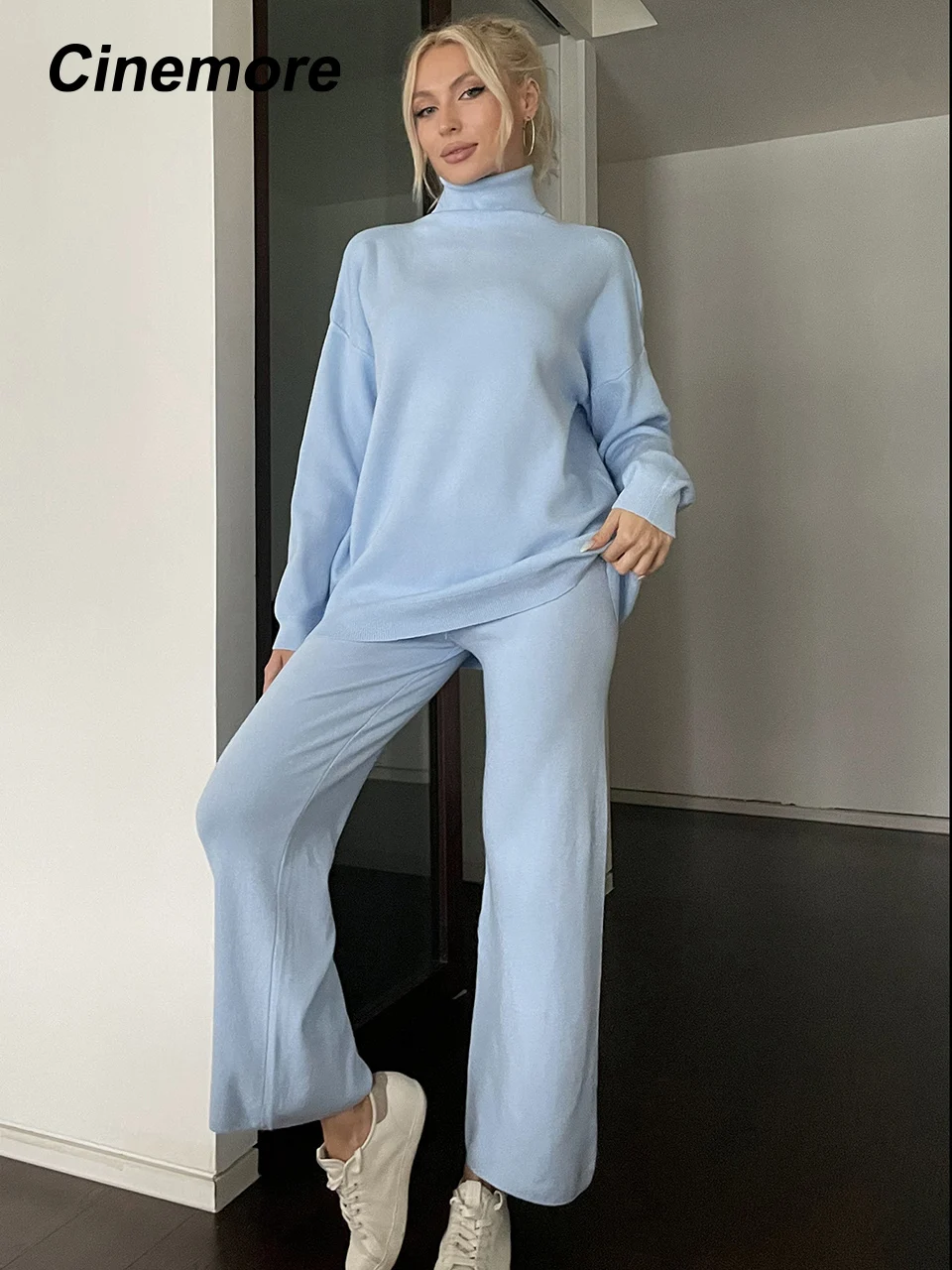 Cinemore Spring Autumn Women's Sweater Solid Oversize Casual Pullovers Warm Basic Long Sleeve Top O Neck Knitted Jumper Sweater
Cinemore Spring Autumn Women's Sweater Solid Oversize Casual Pullovers Warm Basic Long Sleeve Top O Neck Knitted Jumper Sweater