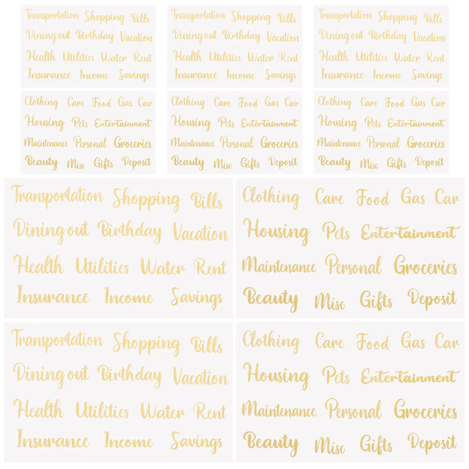 10 Sheets Colorful Letter Stickers Gold K Style 5 Sets Budget ganizer Cash Envelope Labels Multi Function Planner Household
10 Sheets Colorful Letter Stickers Gold K Style 5 Sets Budget ganizer Cash Envelope Labels Multi Function Planner Household