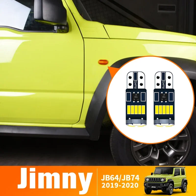 스즈키 짐니 JB64 JB74 2019-2020 액세서리 익스테리어 카 스타일링, LED 사이드 마커, 방향 지시등, Canbus 전구 램프, 2 개
스즈키 짐니 JB64 JB74 2019-2020 액세서리 익스테리어 카 스타일링, LED 사이드 마커, 방향 지시등, Canbus 전구 램프, 2 개