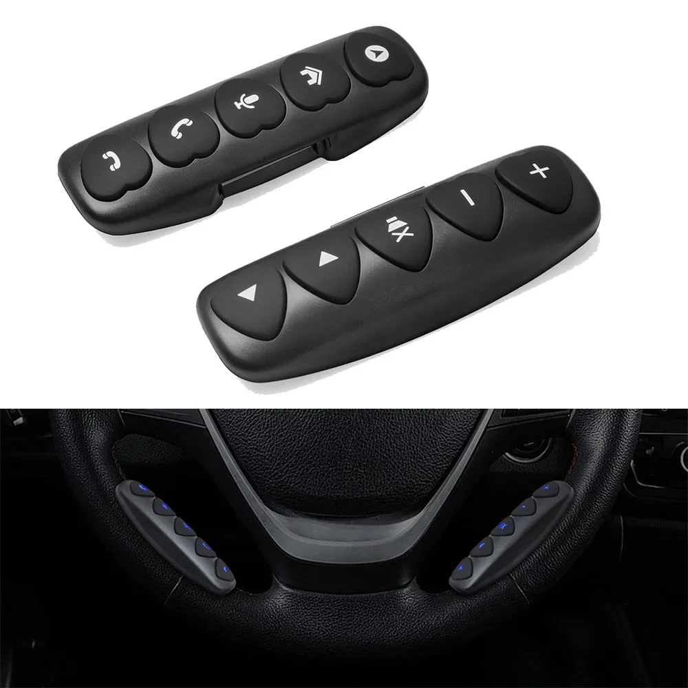 10 Keys Luminous Car Steering Wheel Control Button for Radio DVD GPS Multimedia Navigation Head Unit Remote Control Wireless
10 Keys Luminous Car Steering Wheel Control Button for Radio DVD GPS Multimedia Navigation Head Unit Remote Control Wireless