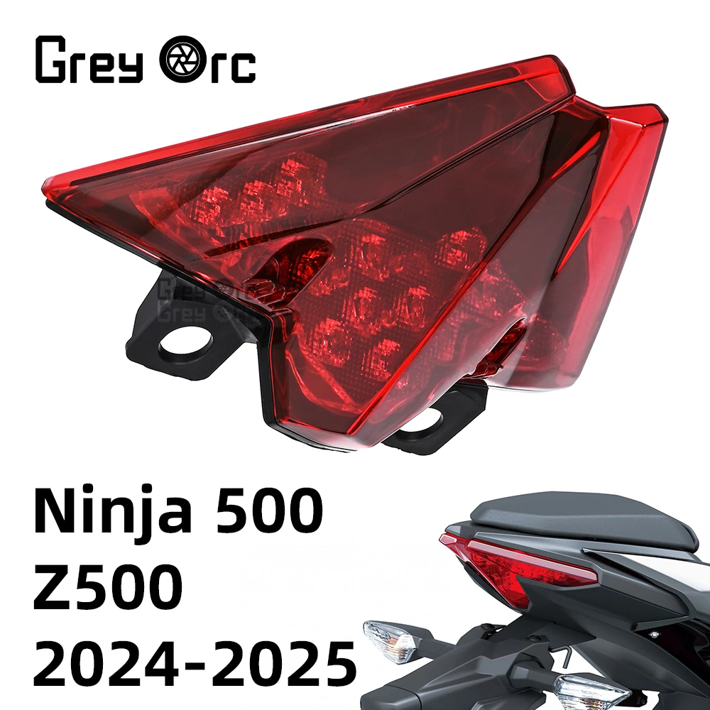 For Kawasaki Ninja 500 2024 Tail Light Ninja500 2025 Brake Light Z500 LED Rear Turn Signal EX500 Taillight SE500 Stop Integrated
For Kawasaki Ninja 500 2024 Tail Light Ninja500 2025 Brake Light Z500 LED Rear Turn Signal EX500 Taillight SE500 Stop Integrated