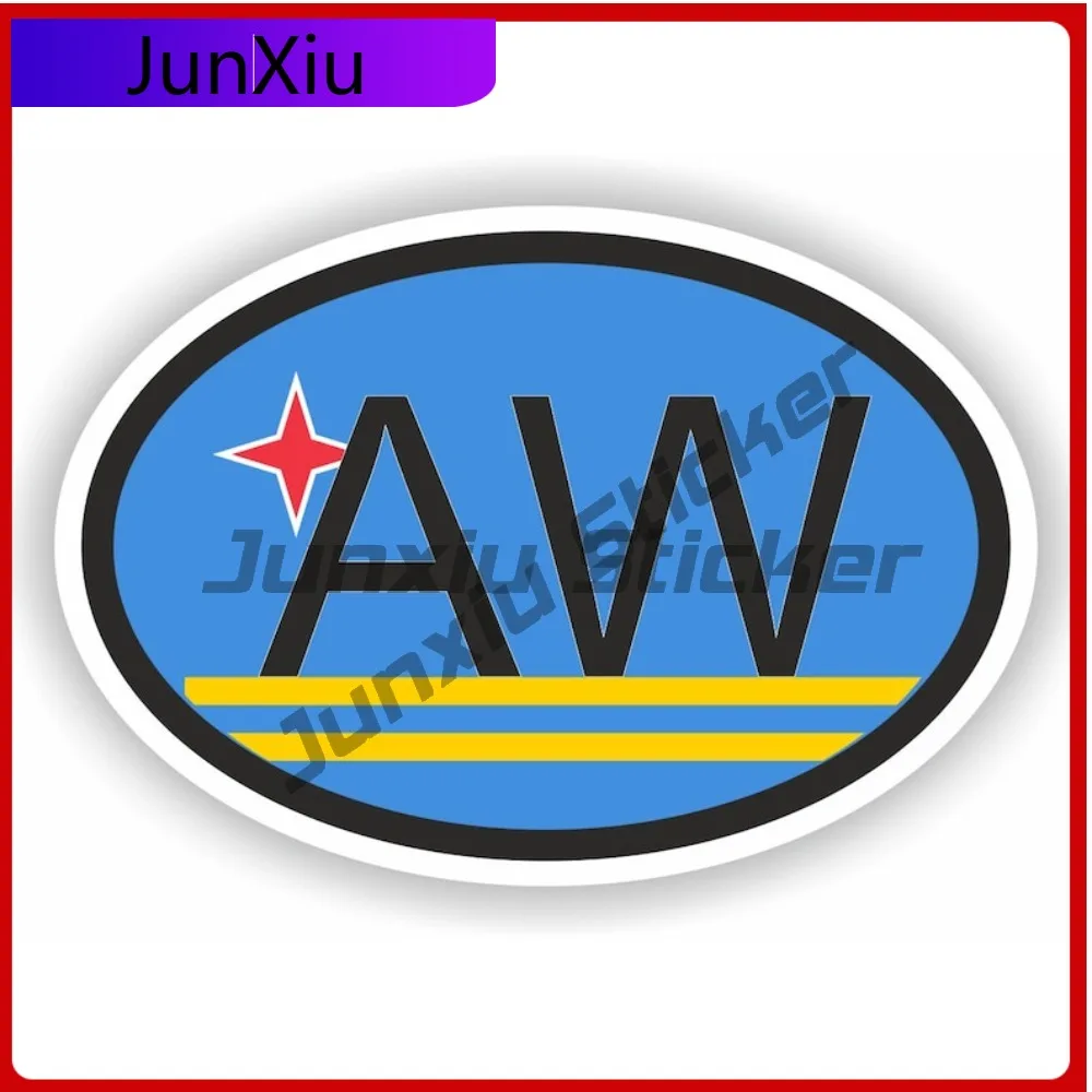 Aruba Country Code Aw Oval Sticker With Flag Waterproof Decals Scratch Cover Camping Car Decoration Cartoon Waterproof Decals
Aruba Country Code Aw Oval Sticker With Flag Waterproof Decals Scratch Cover Camping Car Decoration Cartoon Waterproof Decals