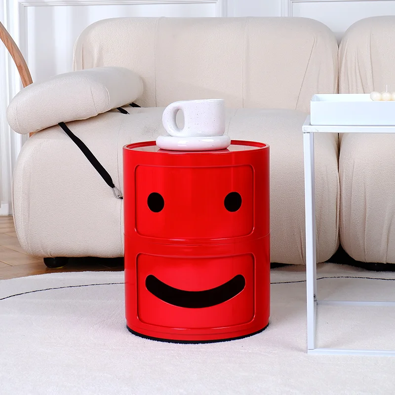 Smiley Locker Simple Round Sofa Side Cabinet Multifunctional Desk Storage Small Cabinet
Smiley Locker Simple Round Sofa Side Cabinet Multifunctional Desk Storage Small Cabinet