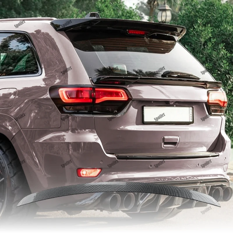 For Jeep Grand Cherokee SRT 2012-2021 Rear Trunk Center Spoiler Wing Carbon Fiber Look/Gloss Black Tailgate Middle Splitter Lip
For Jeep Grand Cherokee SRT 2012-2021 Rear Trunk Center Spoiler Wing Carbon Fiber Look/Gloss Black Tailgate Middle Splitter Lip
