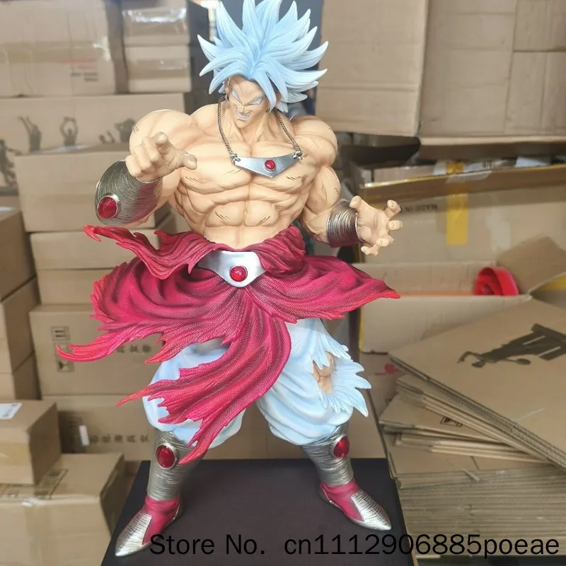 48cm Oversized Dragon Ball Broly Action Figure Pvc Anime Collectible Model Statue Desktop Decoration For Anime Fans Gift Figures
48cm Oversized Dragon Ball Broly Action Figure Pvc Anime Collectible Model Statue Desktop Decoration For Anime Fans Gift Figures
