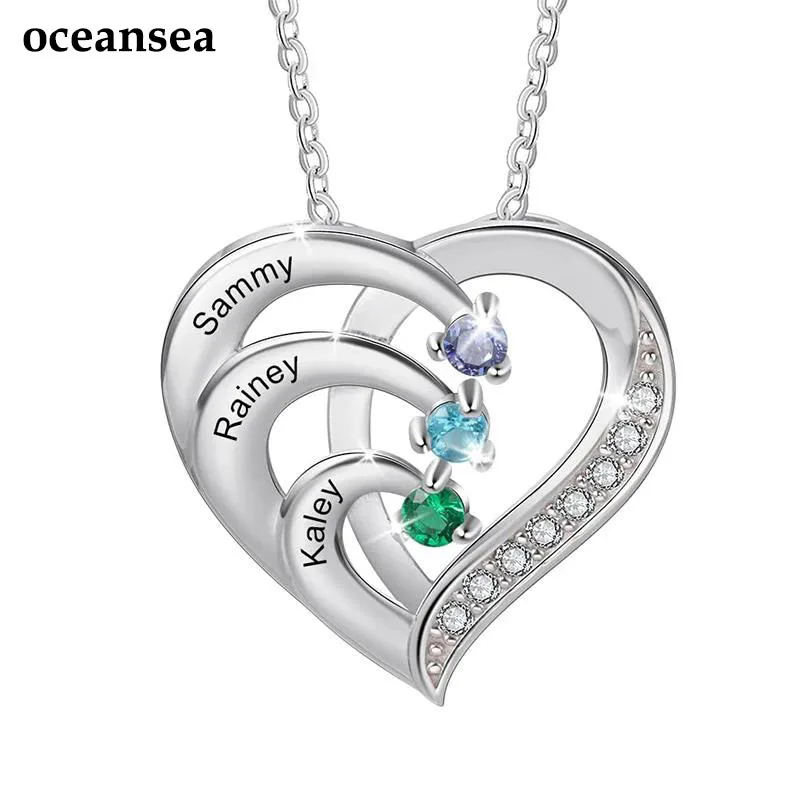 Personalized Birthstone Name Necklace for Women Custom Engraved Names Heart Necklace for Mom Wife Girlfriend Birthday Gifts
Personalized Birthstone Name Necklace for Women Custom Engraved Names Heart Necklace for Mom Wife Girlfriend Birthday Gifts