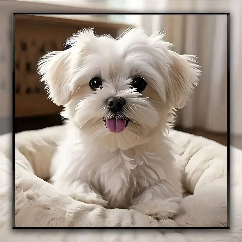Cute Dog Cross Stitch Living Room Series Half Finished Product Embroidery Diamond Stick Paste Modern Simple Style Cotton Fabric
Cute Dog Cross Stitch Living Room Series Half Finished Product Embroidery Diamond Stick Paste Modern Simple Style Cotton Fabric