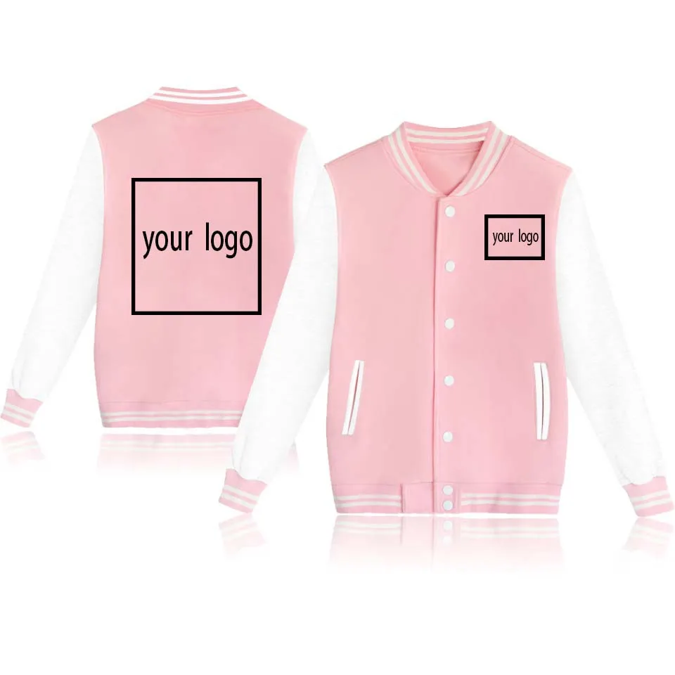 Custom print Fashion Jacket Personalized Casual Sports Stand Up Collar Cardigan Baseball Coat
Custom print Fashion Jacket Personalized Casual Sports Stand Up Collar Cardigan Baseball Coat