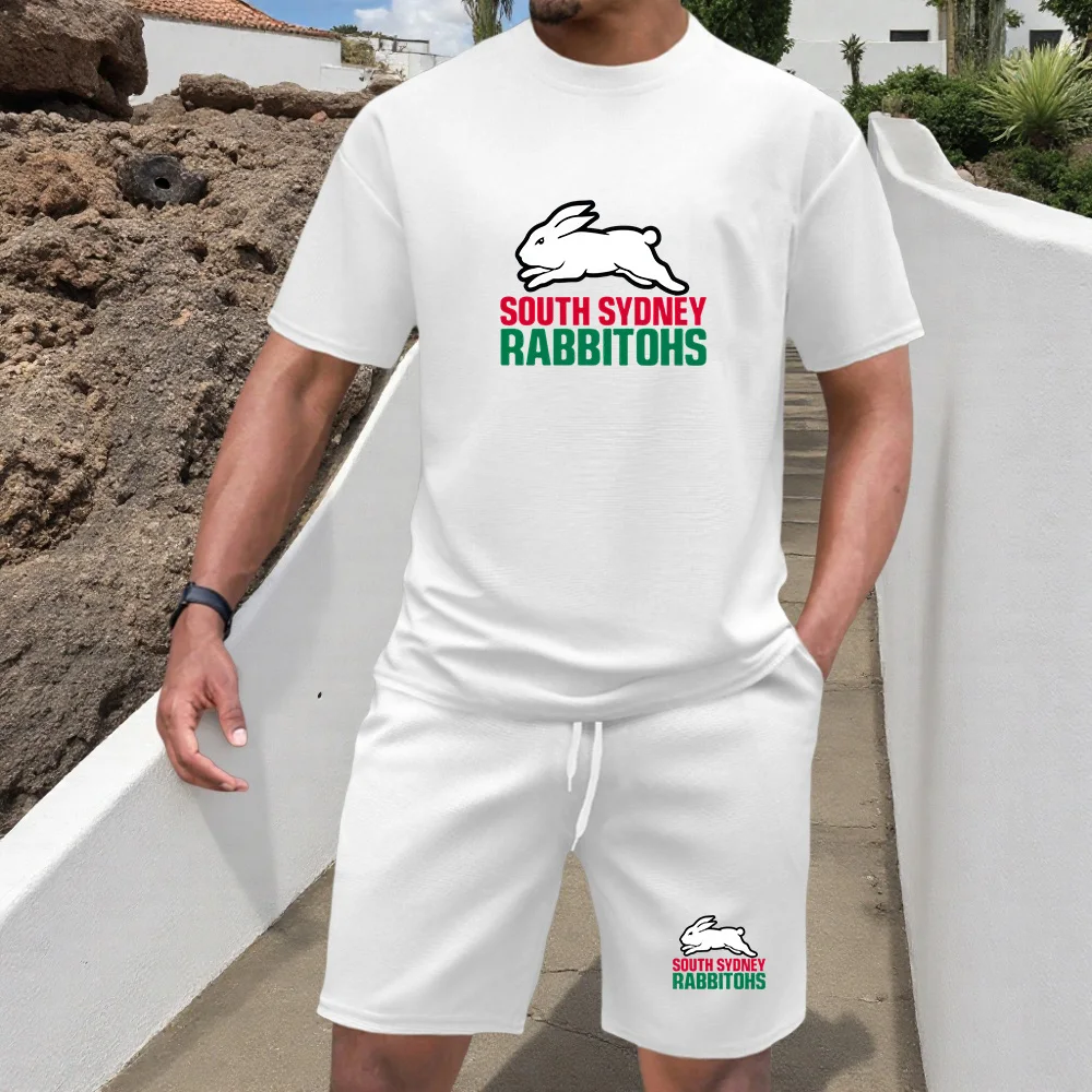 Trend Printing Pure Cotton Breathable Short Sleeves + Shorts Set Men's Suit Summer T-shirt Sports and Leisure Suit
Trend Printing Pure Cotton Breathable Short Sleeves + Shorts Set Men's Suit Summer T-shirt Sports and Leisure Suit