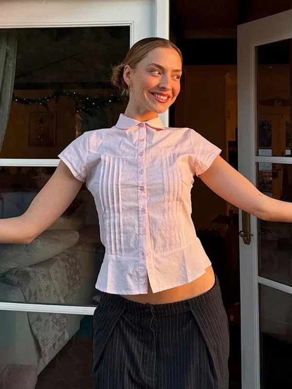 Для похудения ort Sve irt кукольный воротник женский облегающий irt повседневный тканый материал из полиэфирного волокна ort длина чистый цвет
Для похудения ort Sve irt кукольный воротник женский облегающий irt повседневный тканый материал из полиэфирного волокна ort длина чистый цвет