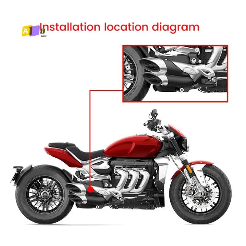 A08F-Motorcycl Exhasut Pipe Cover Replacement Spare Parts Accessories Anti-Scald Cap Muffler Heat Shield Guard For Rocket III
A08F-Motorcycl Exhasut Pipe Cover Replacement Spare Parts Accessories Anti-Scald Cap Muffler Heat Shield Guard For Rocket III