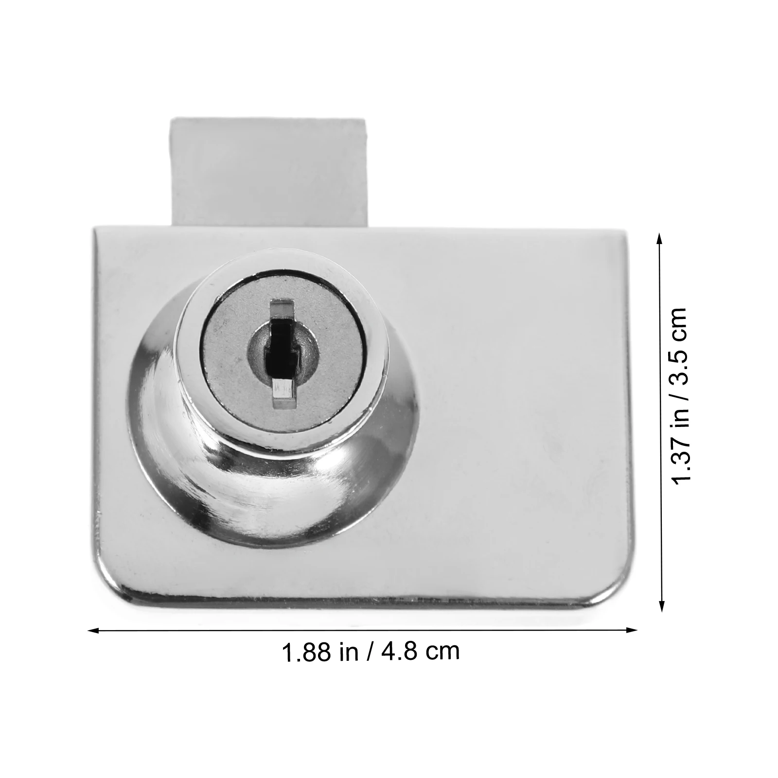 Practical Zinc Alloy Glass Showcase Lock Rust Resistant Cabinet Lock No Drilling Required Furniture Door Lock
Practical Zinc Alloy Glass Showcase Lock Rust Resistant Cabinet Lock No Drilling Required Furniture Door Lock