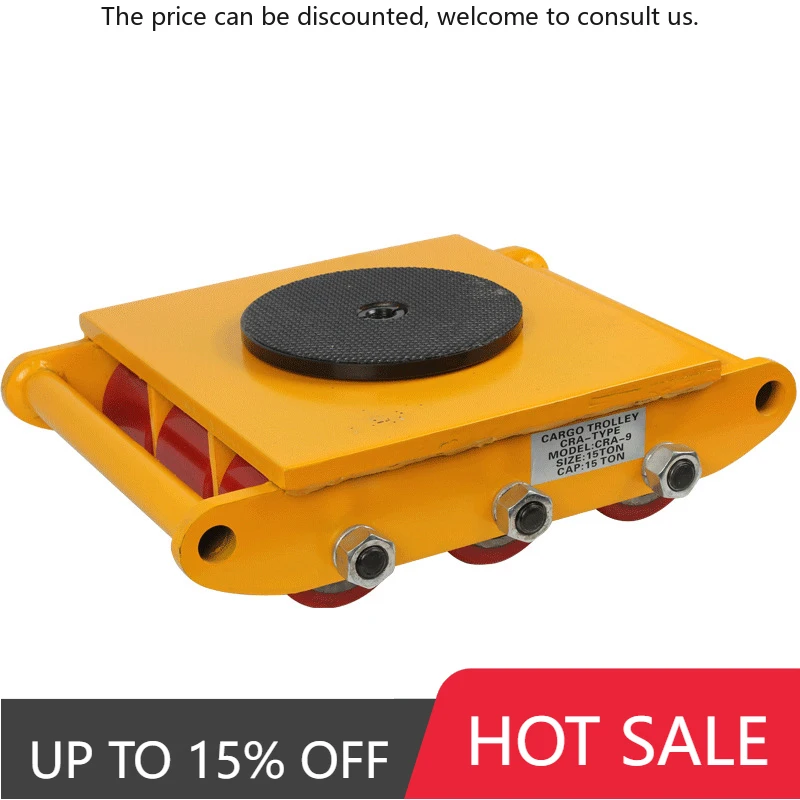 Heavy Duty Cargo Trolleys CRA-40T Transport Cargo Load Trolley Roller Mover Transport Trolley
Heavy Duty Cargo Trolleys CRA-40T Transport Cargo Load Trolley Roller Mover Transport Trolley
