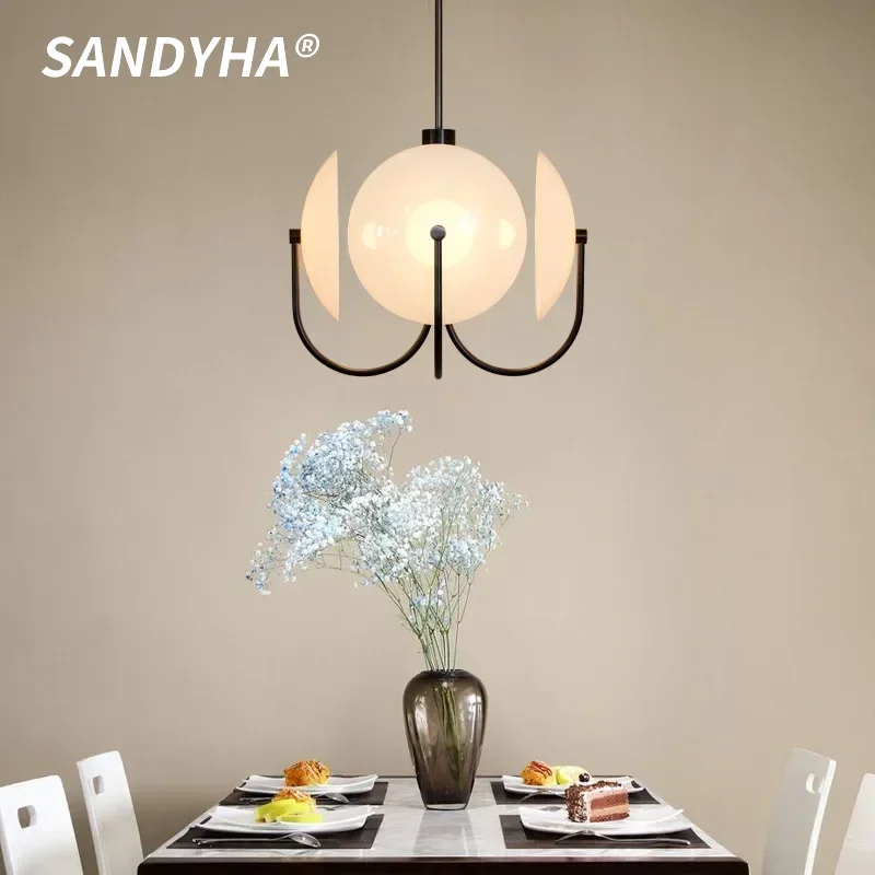SANDYHA Nordic Simple Creative Chandelier Glass LED Lamp for Living Dining Room Hotel Bedside Bedroom Indoor Lighting Fixture
SANDYHA Nordic Simple Creative Chandelier Glass LED Lamp for Living Dining Room Hotel Bedside Bedroom Indoor Lighting Fixture