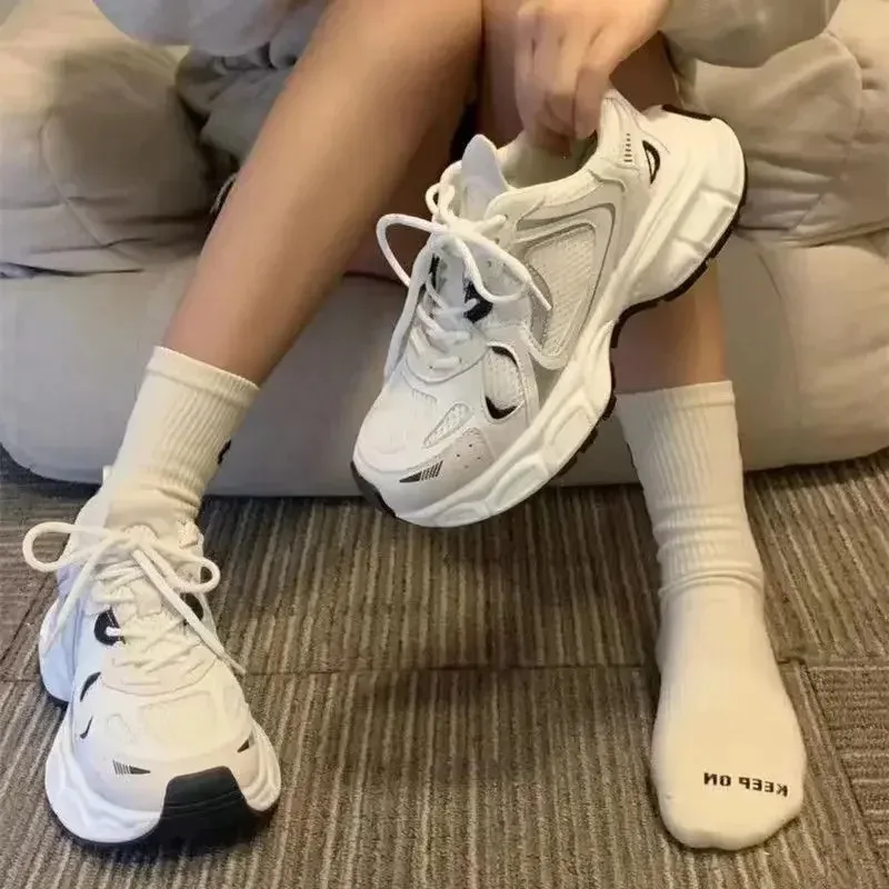 Lightweight sports running shoes for women 2024 spring new mesh campus style Forrest Gump daddy all-match casual trendy shoes
Lightweight sports running shoes for women 2024 spring new mesh campus style Forrest Gump daddy all-match casual trendy shoes