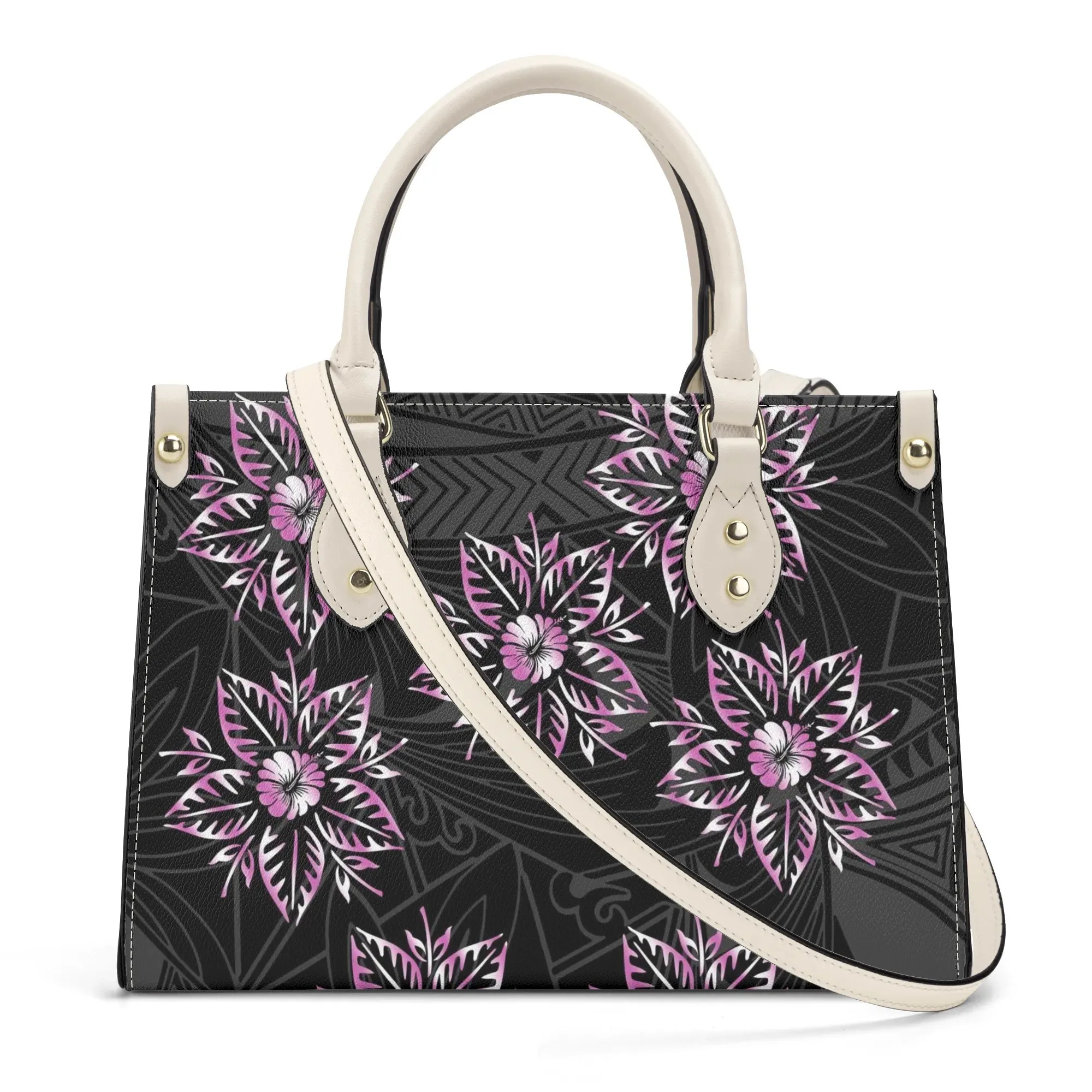 High Quality Custom Logo Women Shoulder Handbags Hawaii Style Polynesian PU Leather Tote Crossbody Bags Purse
High Quality Custom Logo Women Shoulder Handbags Hawaii Style Polynesian PU Leather Tote Crossbody Bags Purse