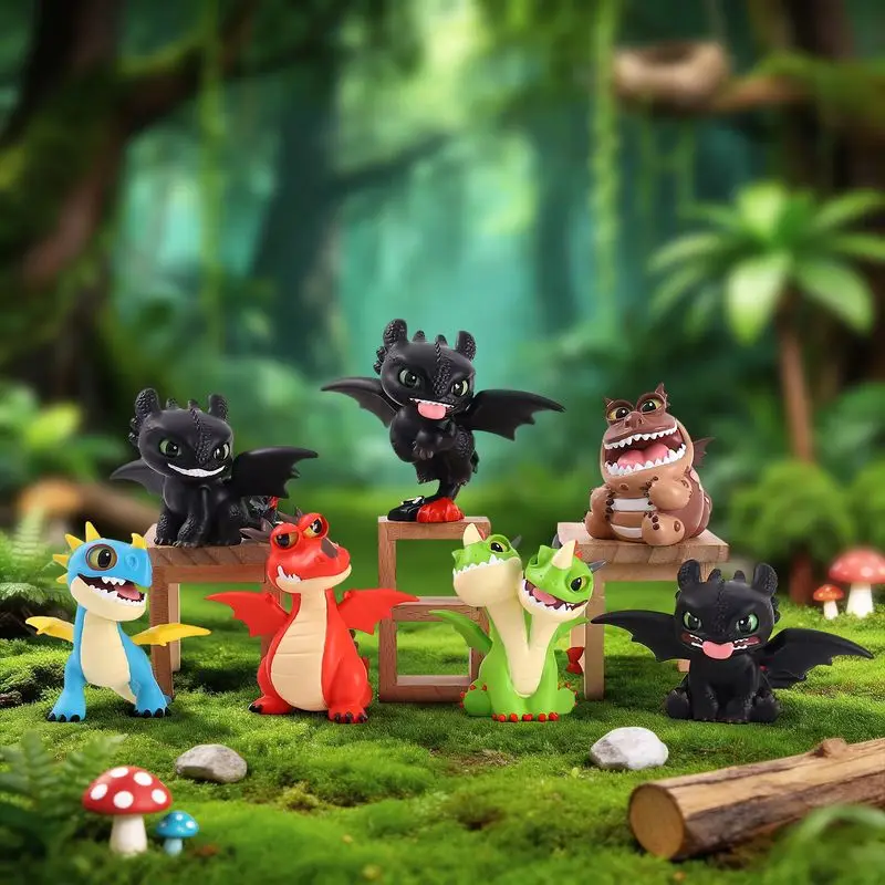 Cartoon Dragon Blind Box Toothless Action Figures Car Decor Creative Figurines Student Surprise Gift Mystery Box Wholesale
Cartoon Dragon Blind Box Toothless Action Figures Car Decor Creative Figurines Student Surprise Gift Mystery Box Wholesale