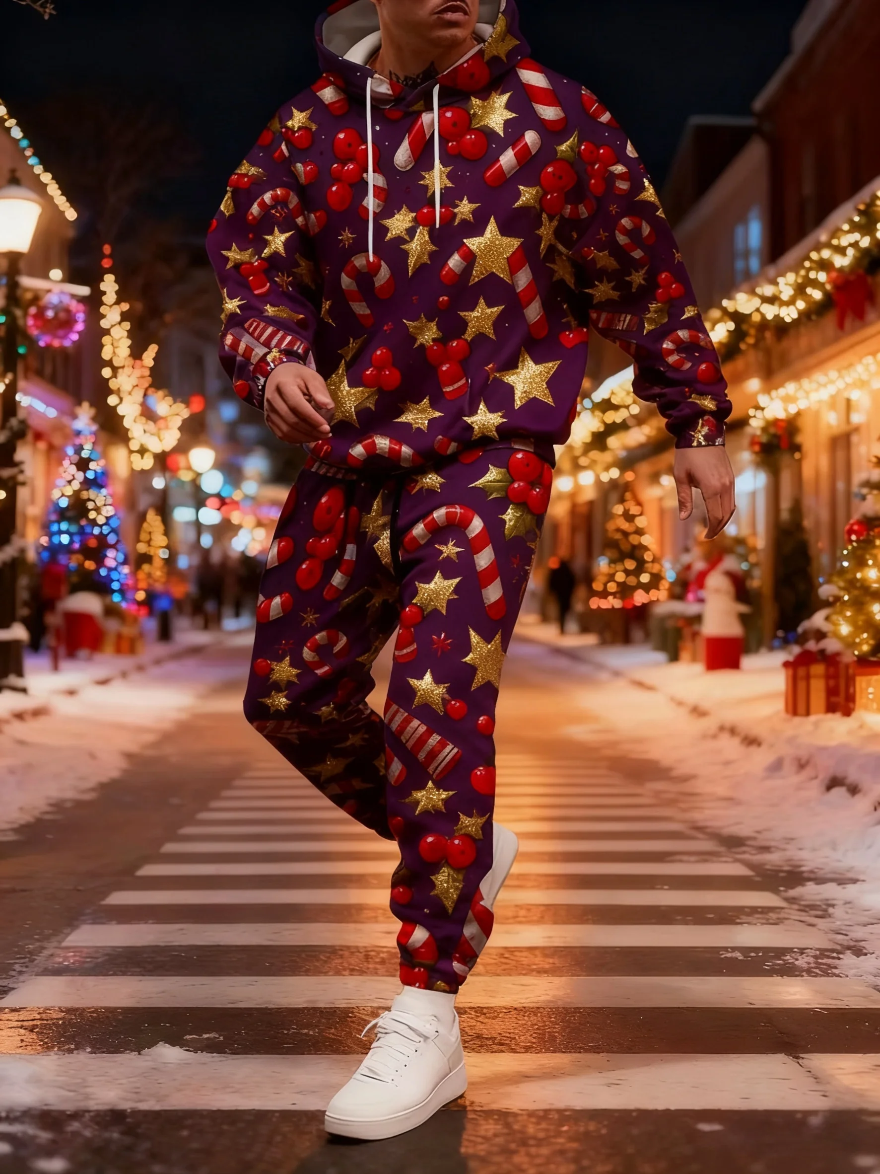 Рождественская елка, комплект из двух предметов с капюшоном и брюками, Санта-Клаус, комплект с 3d принтом для мужчин и женщин, модная толстовка с капюшоном + брюки, подарочные спортивные костюмы
Рождественская елка, комплект из двух предметов с капюшоном и брюками, Санта-Клаус, комплект с 3d принтом для мужчин и женщин, модная толстовка с капюшоном + брюки, подарочные спортивные костюмы