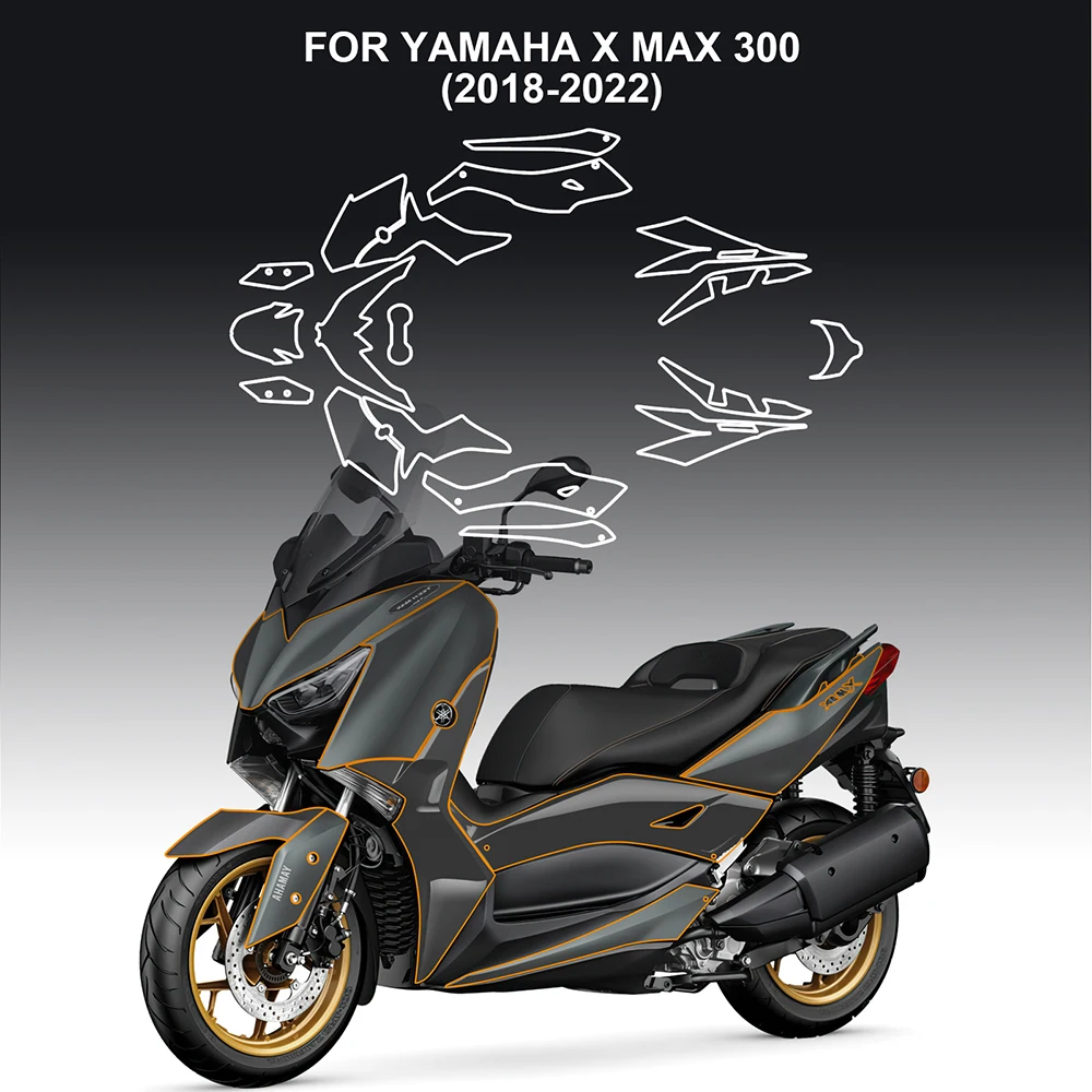 For YAMAHA XMAX 300 2018 2019 2020 2021 2022 Motorcycle Protective Film TPU Paint Protection PPF Anti-scratch X-max 300 Set
For YAMAHA XMAX 300 2018 2019 2020 2021 2022 Motorcycle Protective Film TPU Paint Protection PPF Anti-scratch X-max 300 Set