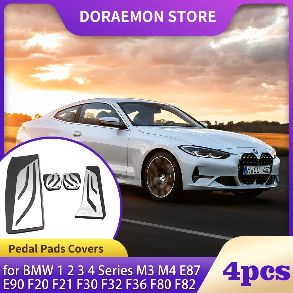 Педаль из нержавеющей стали для BMW 1 2 3 4 серии M3 M4 E87 E90 F20 F21 F30 F32 F36 F80 F82, топливная пластина, тормозная подножка, аксессуары
Педаль из нержавеющей стали для BMW 1 2 3 4 серии M3 M4 E87 E90 F20 F21 F30 F32 F36 F80 F82, топливная пластина, тормозная подножка, аксессуары