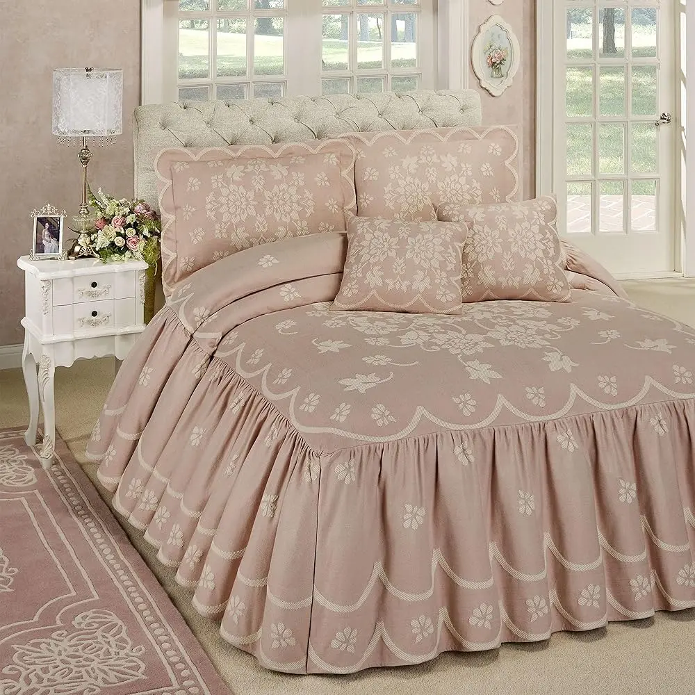Набор покрытий в стиле оборка с романтическим цветочным принтом Primrose Oversized Dusty Rose — полный размер — розовый — винтажные покрывала для коттеджа —
Набор покрытий в стиле оборка с романтическим цветочным принтом Primrose Oversized Dusty Rose — полный размер — розовый — винтажные покрывала для коттеджа —