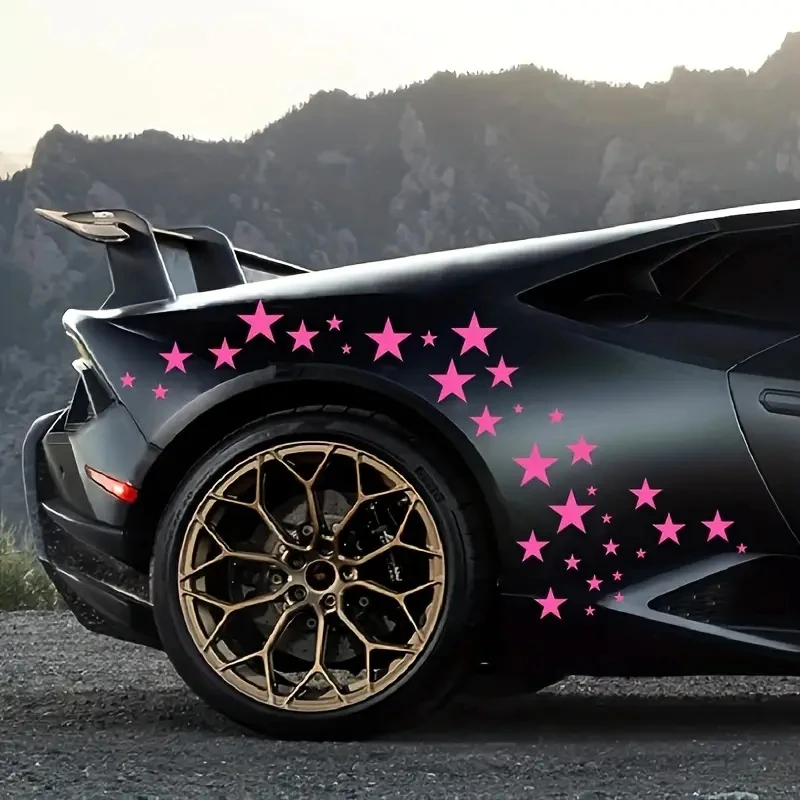 Pentagram Car Body Stickers Set, Racing Door Side Vinyl Decal Sport Competition Style Decorative Decals
Pentagram Car Body Stickers Set, Racing Door Side Vinyl Decal Sport Competition Style Decorative Decals