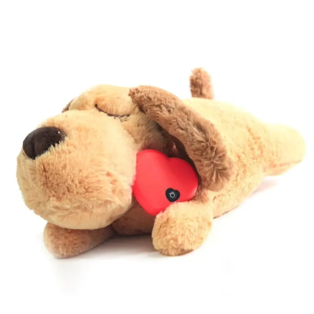 Sleep Aid Dog Heartbeat Toy Anxiety Relief Behavioral Training Lying Dog Fidget Toy Stuffed Animal Soft Puppy Plush Doll
Sleep Aid Dog Heartbeat Toy Anxiety Relief Behavioral Training Lying Dog Fidget Toy Stuffed Animal Soft Puppy Plush Doll
