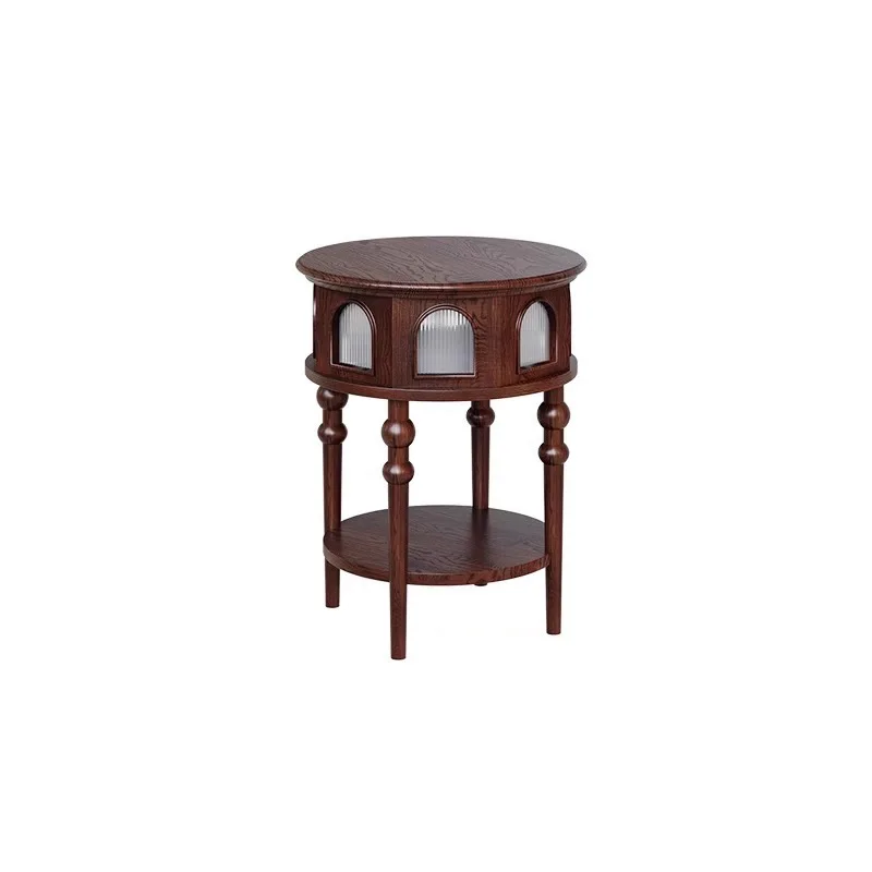 American retro solid wood living room sofa edge removable creative bedside table small table art light luxury high sense
American retro solid wood living room sofa edge removable creative bedside table small table art light luxury high sense