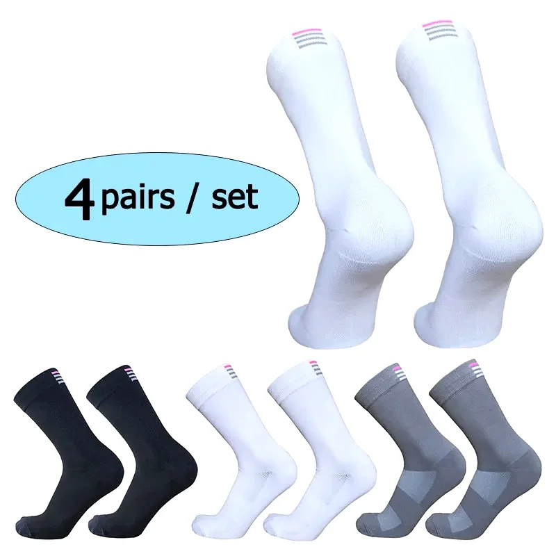 4 pairs 2-color RA men women mid length cycling socks suitable for racing sports cycling highways bicycles
4 pairs 2-color RA men women mid length cycling socks suitable for racing sports cycling highways bicycles