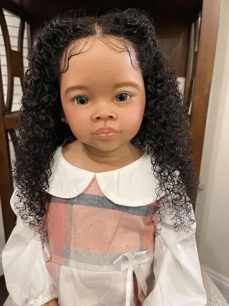 SINO-BB Customizble 32inch Reborn Baby Meili With Hand-Rooted Hair Huge Girl Already Finished Doll Christmas Gift
SINO-BB Customizble 32inch Reborn Baby Meili With Hand-Rooted Hair Huge Girl Already Finished Doll Christmas Gift