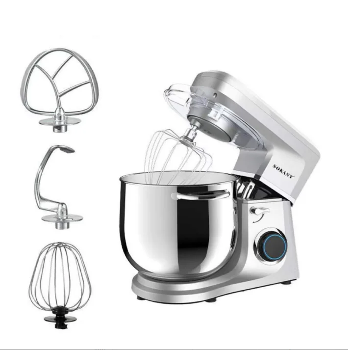 Commercial Multifunctional Food Mixer Large Capacity 11L Stainless Steel Blender for Mixing Dough
Commercial Multifunctional Food Mixer Large Capacity 11L Stainless Steel Blender for Mixing Dough