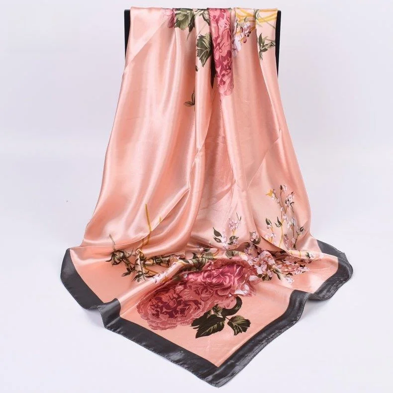 New Autumn Winter Silk Scarf 90 Peony Silk Scarf Large Size Women's Korean Style Scarf Fashionable Accessory for Ladies
New Autumn Winter Silk Scarf 90 Peony Silk Scarf Large Size Women's Korean Style Scarf Fashionable Accessory for Ladies