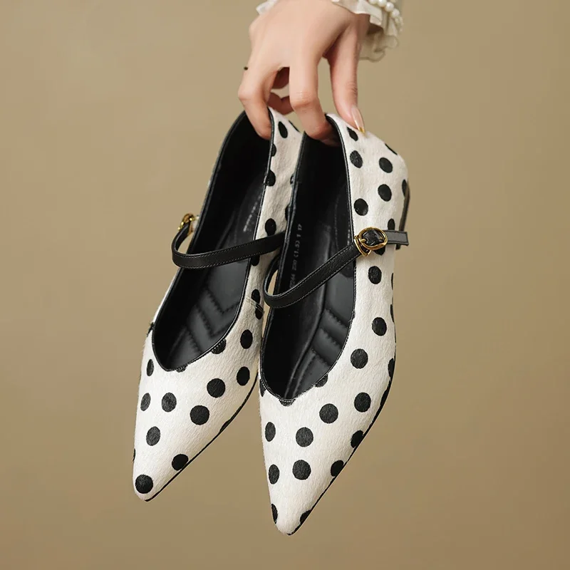 2025 new spring autumn women pumps natural leather 22-24.5cm horsehair+sheepskin buckle women shoes pointed toe Mary Jane shoes
2025 new spring autumn women pumps natural leather 22-24.5cm horsehair+sheepskin buckle women shoes pointed toe Mary Jane shoes