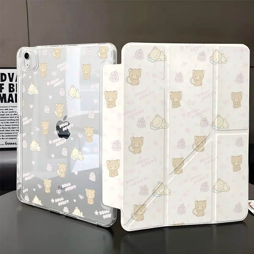Full Screen Cute Bear Case For iPad Air 11 iPad 10th 11th A16 9th iPad Pro 11 4 5 10.9in 12.9 M2 M3 M4 Mini 7 Pencil Holder Y2K
Full Screen Cute Bear Case For iPad Air 11 iPad 10th 11th A16 9th iPad Pro 11 4 5 10.9in 12.9 M2 M3 M4 Mini 7 Pencil Holder Y2K