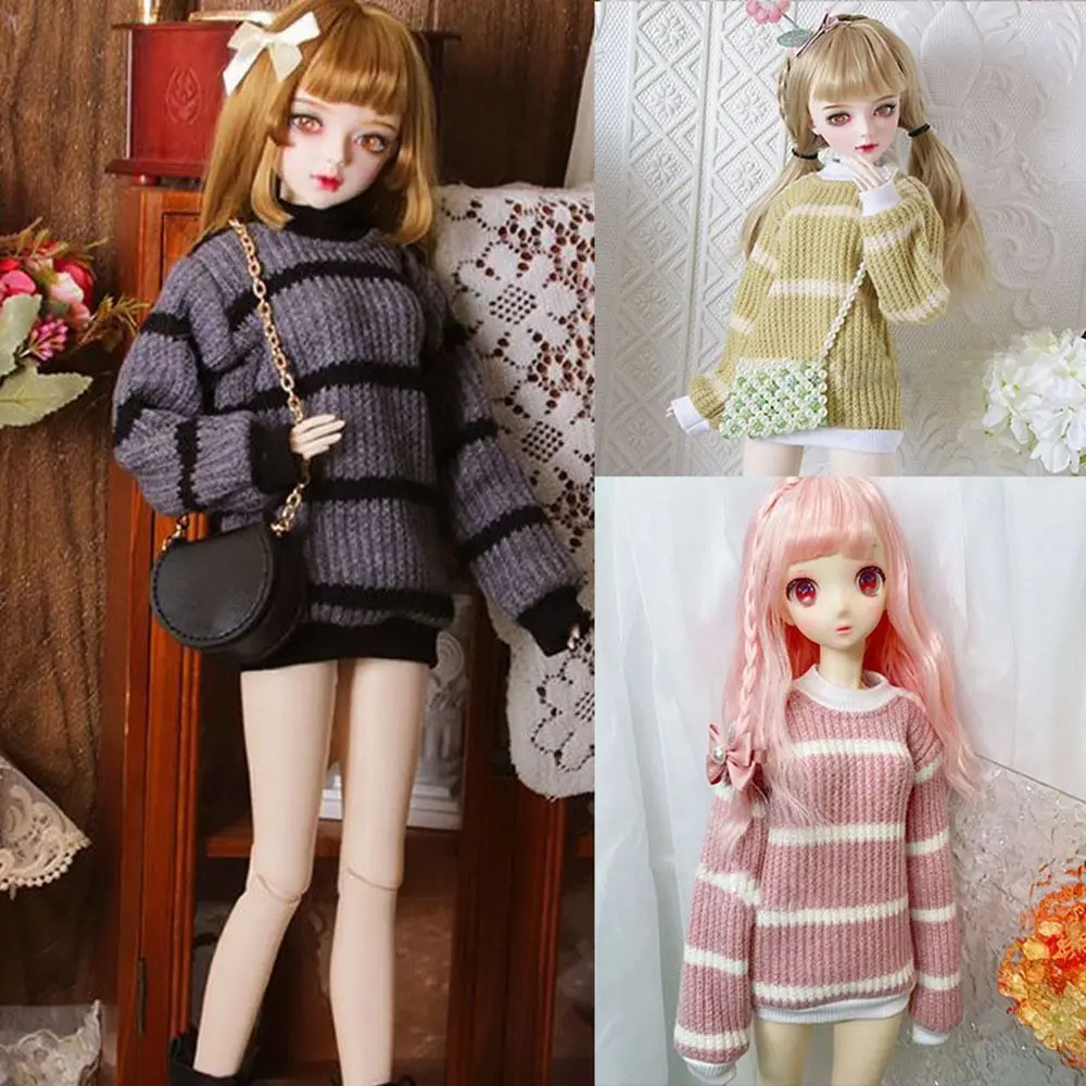 Handmade Knitted Sweater Coat Multicolored Winter Wear Tops Clothes Mini DIY Accessories for 1/6 BJD 30cm Dolls
Handmade Knitted Sweater Coat Multicolored Winter Wear Tops Clothes Mini DIY Accessories for 1/6 BJD 30cm Dolls