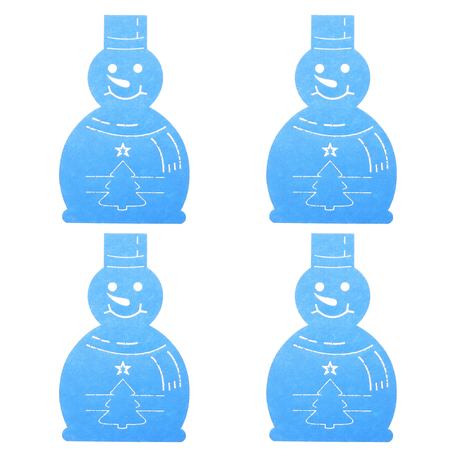 4 Pcs Christmas Snowman Cutlery Bags Silverware Holders for Party Storage Mini Pouches Knife Fork Covers Easy Washable Compact
4 Pcs Christmas Snowman Cutlery Bags Silverware Holders for Party Storage Mini Pouches Knife Fork Covers Easy Washable Compact