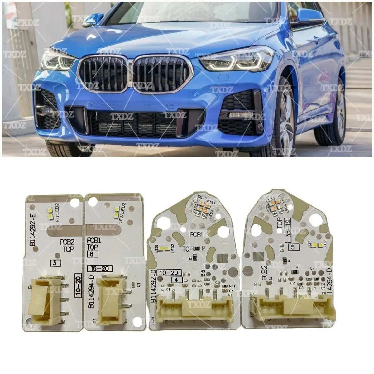 White Daytime Running Light Boards 63119477836 For BMW X1 F48 LCI Euro Headlight 2020-2022 Turn Siginal Module
White Daytime Running Light Boards 63119477836 For BMW X1 F48 LCI Euro Headlight 2020-2022 Turn Siginal Module