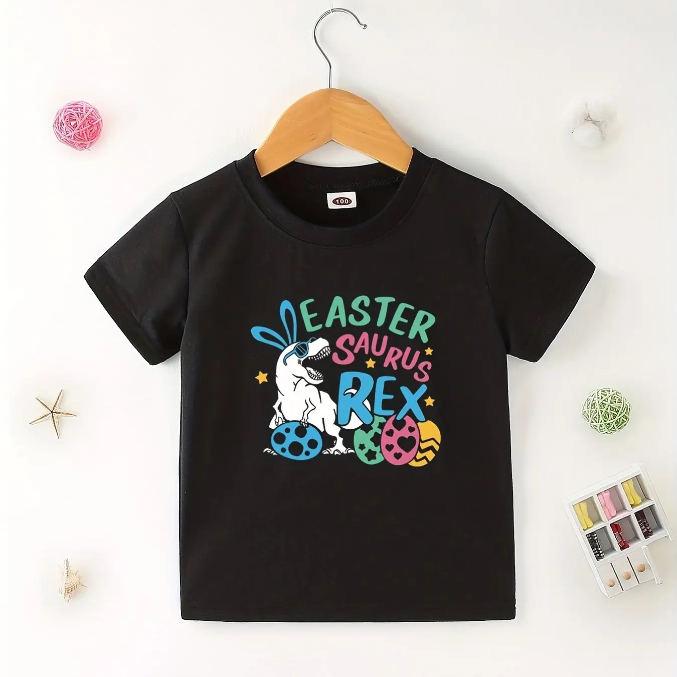 Kids T-Shirt Easter saurus Rex Dinosaur Graphic Soft Cotton Tee for Boys and Girls Easter Theme Comfortable Casual Wear Fun Gift
Kids T-Shirt Easter saurus Rex Dinosaur Graphic Soft Cotton Tee for Boys and Girls Easter Theme Comfortable Casual Wear Fun Gift