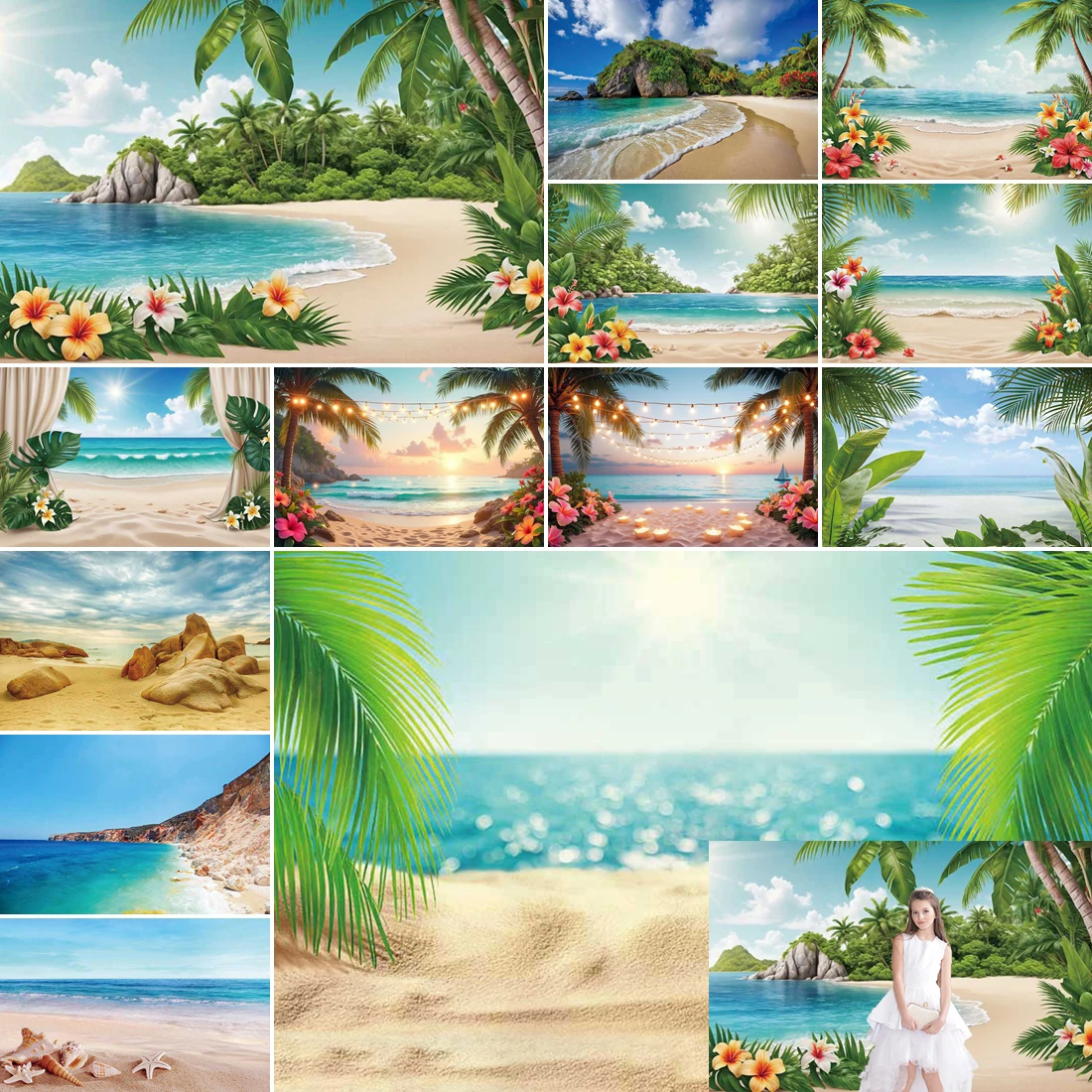MOON.QG Tropical Beach Backdrop Hawaiian Birthday Photo Background Pool Party Ocean Luau Engagement Seaside Wedding Backdrop
MOON.QG Tropical Beach Backdrop Hawaiian Birthday Photo Background Pool Party Ocean Luau Engagement Seaside Wedding Backdrop
