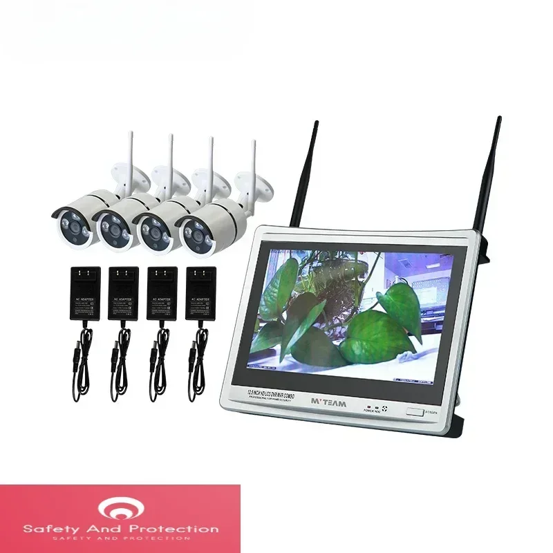 12.5 Screen 4CH P2P Wireless IP Camera NVR Kit All in One Cctv Pack Wifi Camera Nvr System 4 Ch Security Kit
12.5 Screen 4CH P2P Wireless IP Camera NVR Kit All in One Cctv Pack Wifi Camera Nvr System 4 Ch Security Kit