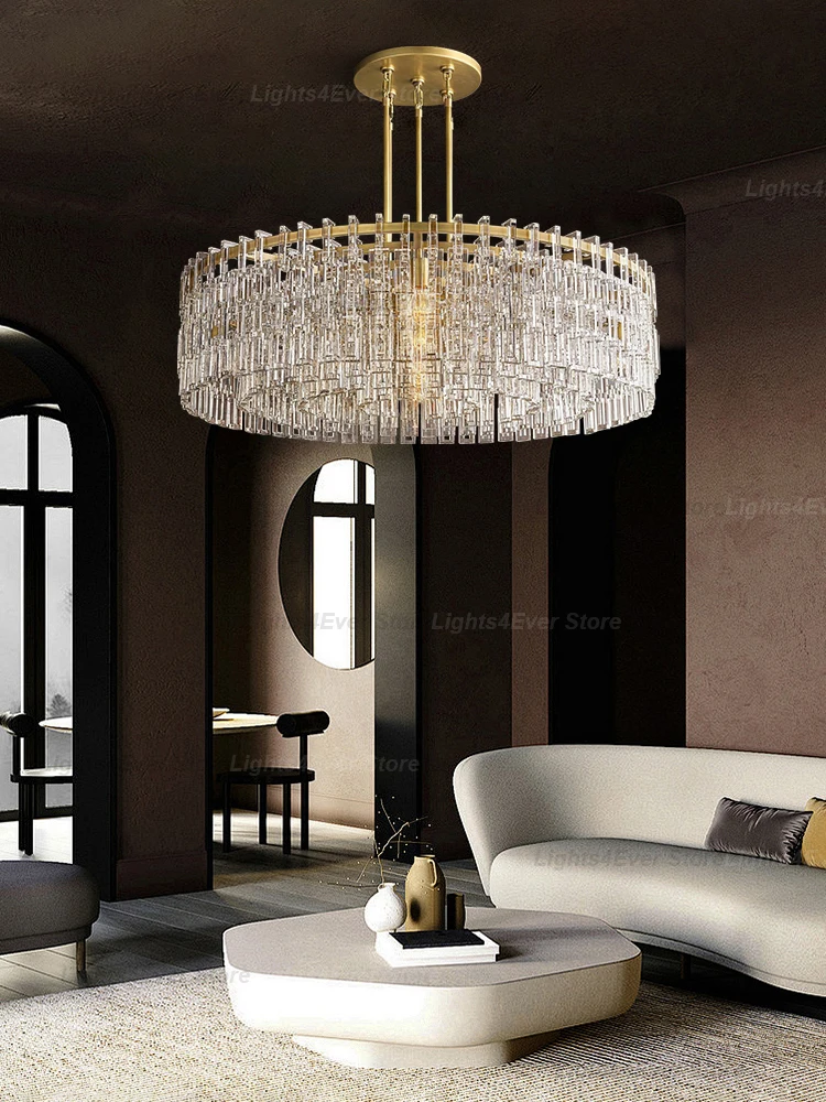 Art Deco Design Lustre Crystal Chandelier Elegant Brass Home-applicant LED Dimmable Indoor Lamp For Living Room Dining Room
Art Deco Design Lustre Crystal Chandelier Elegant Brass Home-applicant LED Dimmable Indoor Lamp For Living Room Dining Room