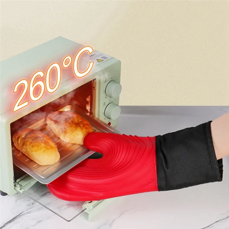 A40Z-Oven Gloves, Heat-Resistant Oven Gloves, Softcotton Lining, Non-Slip Surface, Used For Kitchen Barbecue.
A40Z-Oven Gloves, Heat-Resistant Oven Gloves, Softcotton Lining, Non-Slip Surface, Used For Kitchen Barbecue.