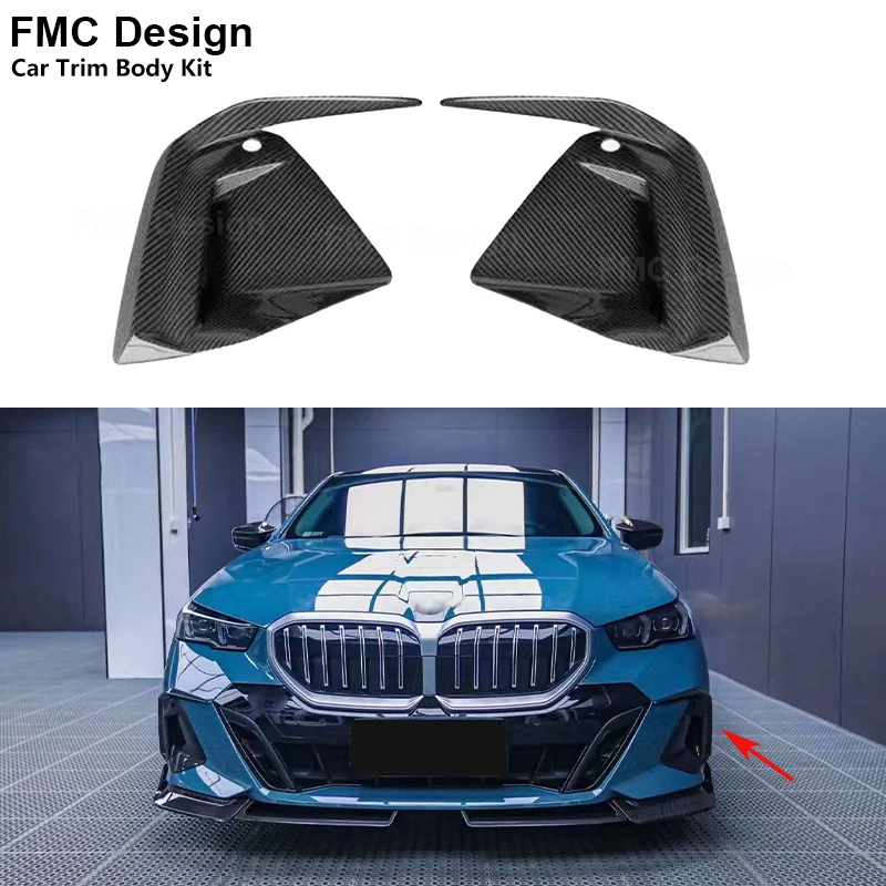 Carbon Fiber Front Bumper Air Vent Cover Trim Foglamp Mesh Grill For BMW 5 Series G60 G68 2024+ Upgrade Body kit
Carbon Fiber Front Bumper Air Vent Cover Trim Foglamp Mesh Grill For BMW 5 Series G60 G68 2024+ Upgrade Body kit