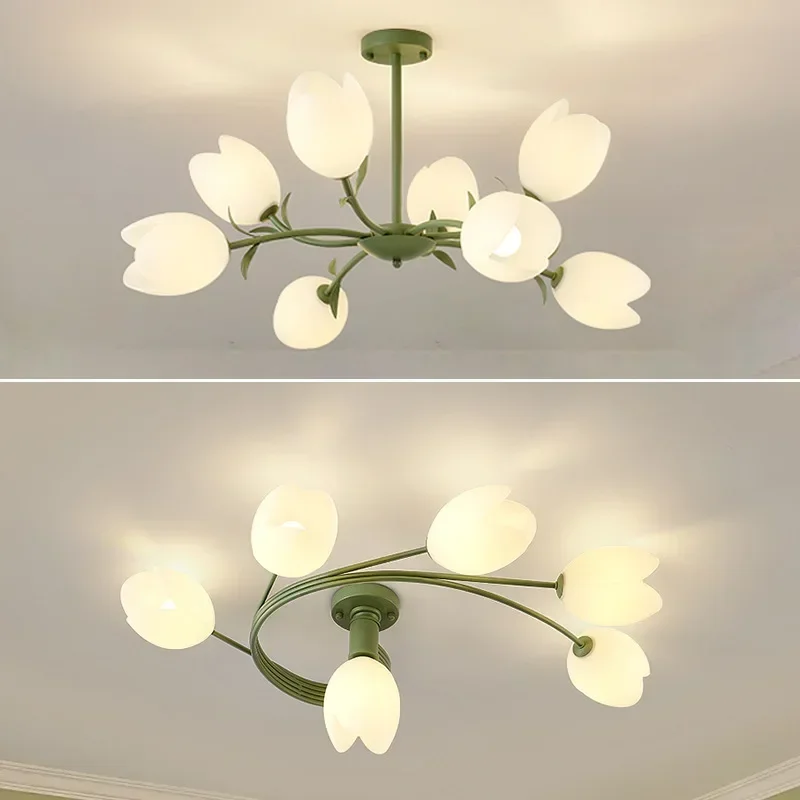 Romantic French Ceiling Chandeliers Orchid Flower Lampshade LED Living Room Bedroom Restaurant LED Lighting Suspension Luminaire
Romantic French Ceiling Chandeliers Orchid Flower Lampshade LED Living Room Bedroom Restaurant LED Lighting Suspension Luminaire