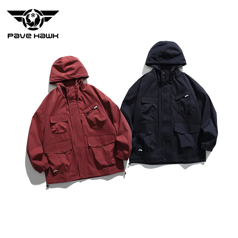 Retro Cargo Clothes Charge Jacket Men Multi-pocket Windproof Hooded Jackets Outdoor Sports Hiking Camping Fishing Coats Male
Retro Cargo Clothes Charge Jacket Men Multi-pocket Windproof Hooded Jackets Outdoor Sports Hiking Camping Fishing Coats Male