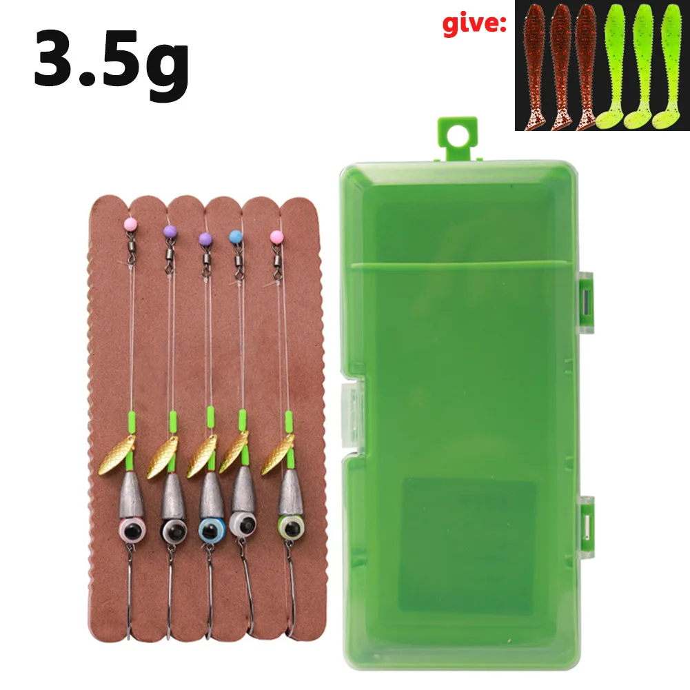 2023 New Finished Line Set Tied 104/110/117/134g Carbon Steel Hook Crank Hook Plastic Core Tie-free Fishing Set
2023 New Finished Line Set Tied 104/110/117/134g Carbon Steel Hook Crank Hook Plastic Core Tie-free Fishing Set