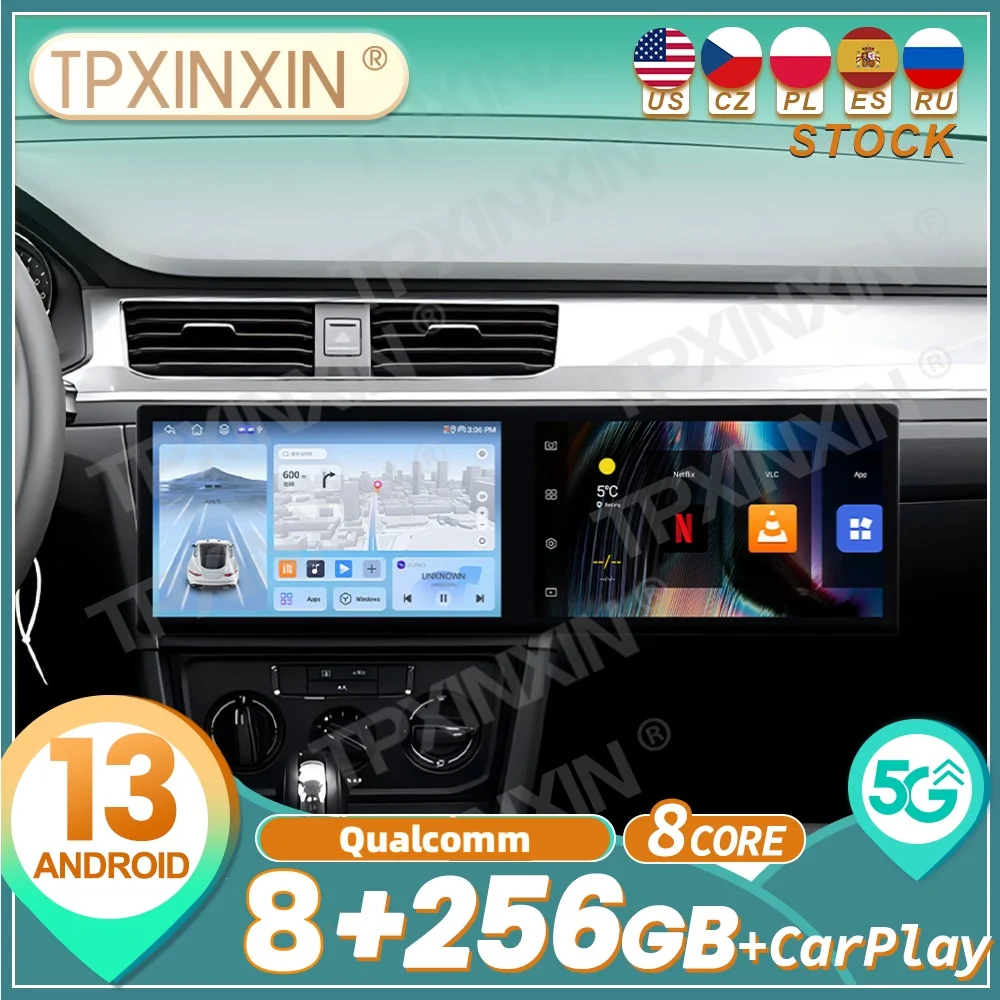 For Volkswagen Bora 2016~2018 Qualcomm Android Carplay Dual Screen Car Radio Automotive Multimedia Player GPS Navi Head Unit
For Volkswagen Bora 2016~2018 Qualcomm Android Carplay Dual Screen Car Radio Automotive Multimedia Player GPS Navi Head Unit